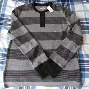 long sleeve Henley for men